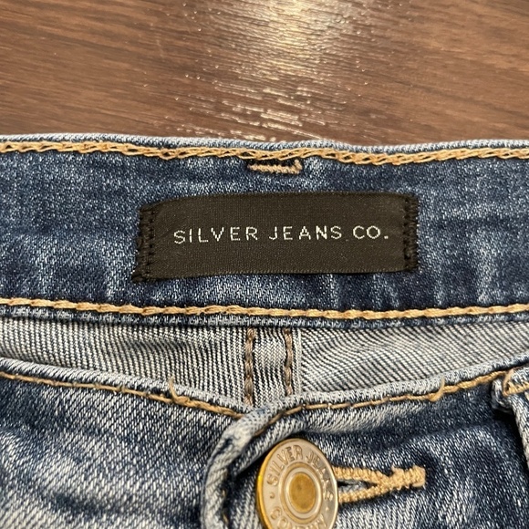 Silver Jeans Co. Distressed Denim Jean Shorts - Picture 5 of 9